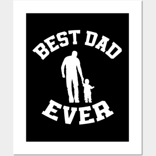 best dad ever happy fathers day Posters and Art